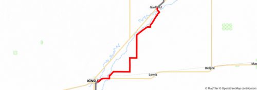American Discovery Trail South Route stage 191 Map