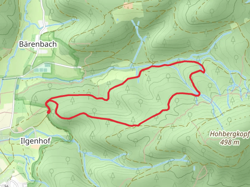 Urbacher Wanderweg 12 and 13 Loop