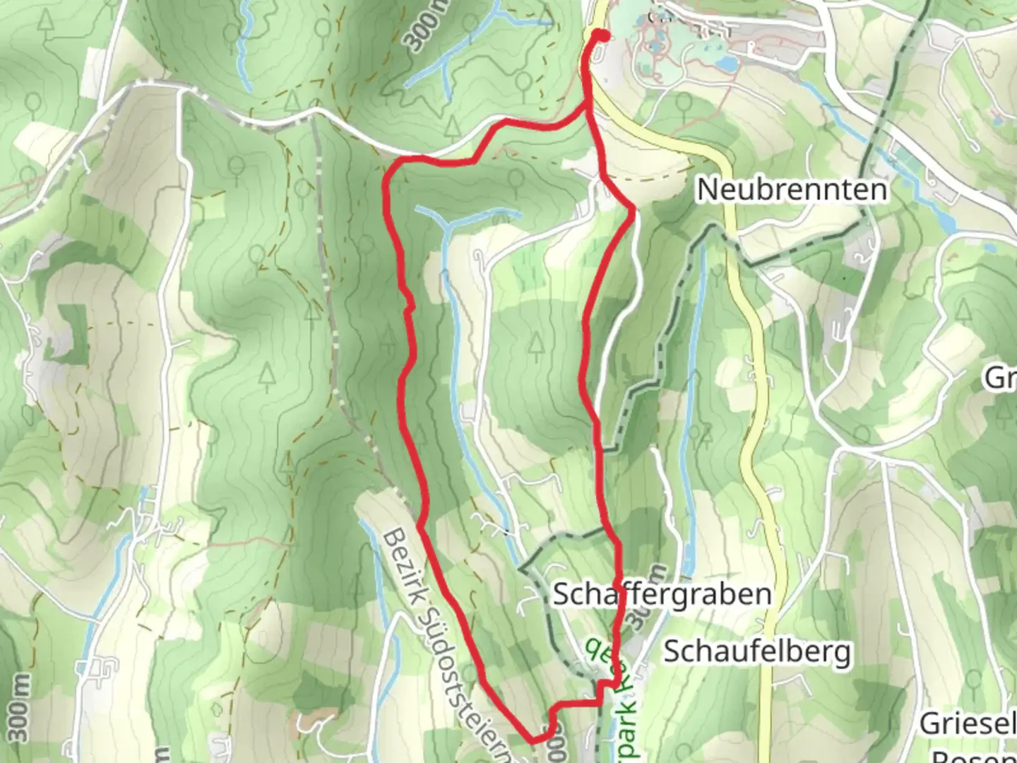 An image depicting the trail Für Grenzgänger - Weg 2 and its surrounding area.