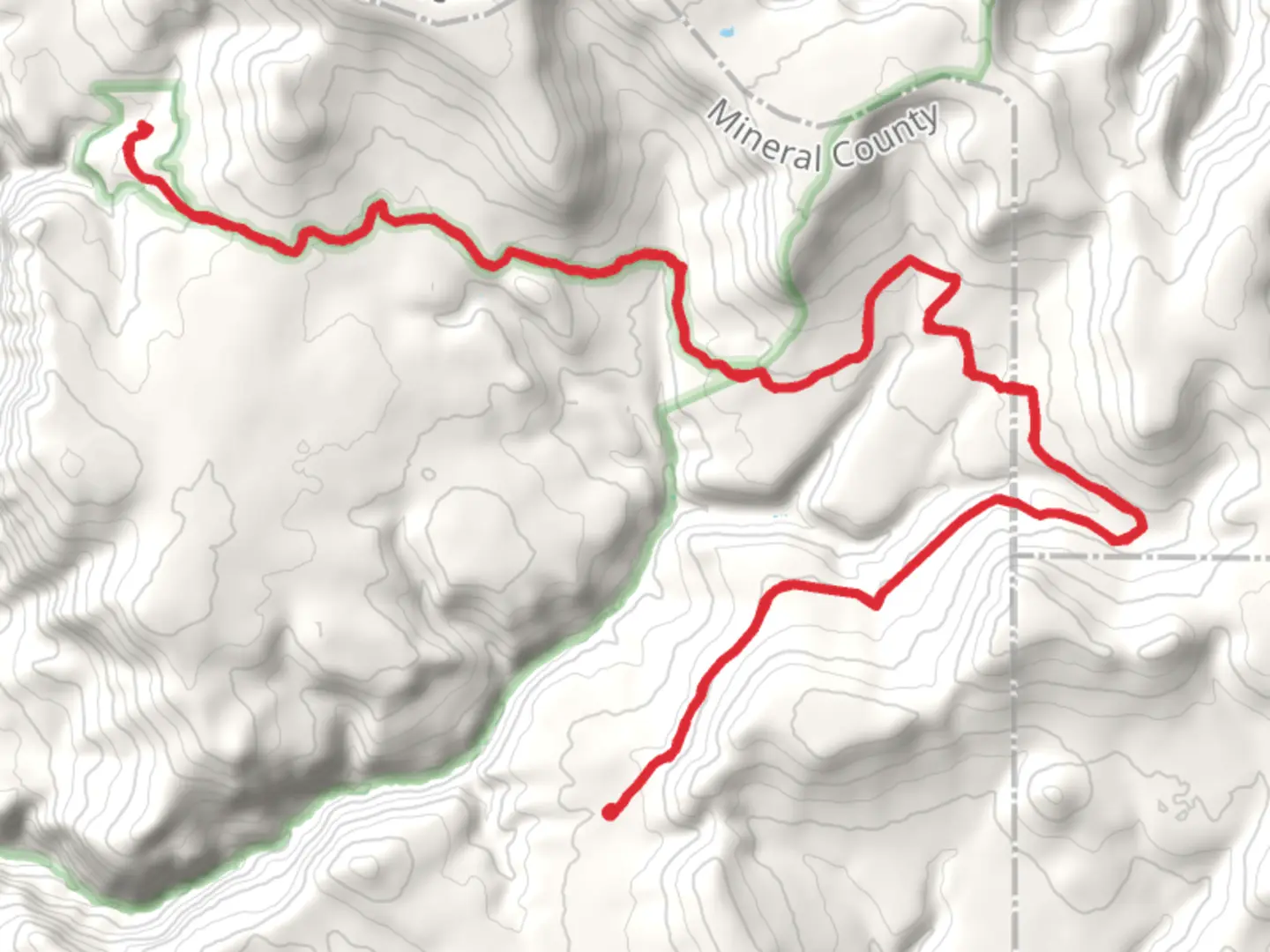 An image depicting the trail Pooltable Road Trail and its surrounding area.