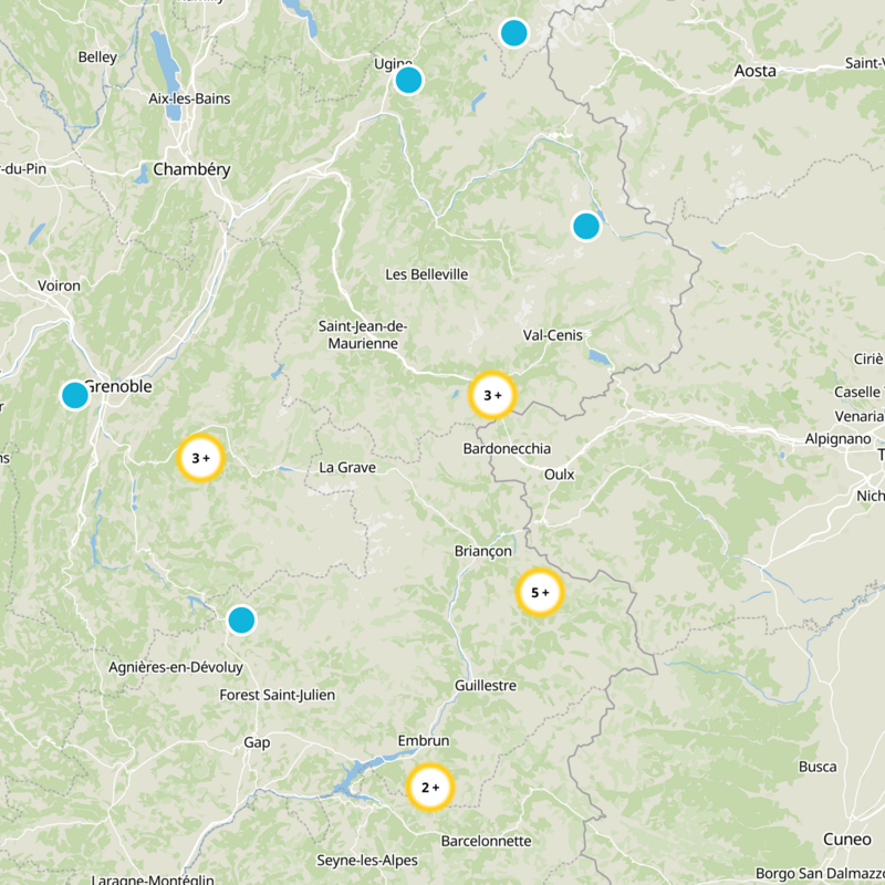 Briançon Static Map