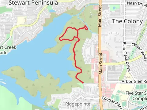 The Colony Shoreline Loop Trail
