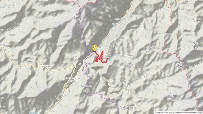 Queens Creek Lake via Winding Stairs Road