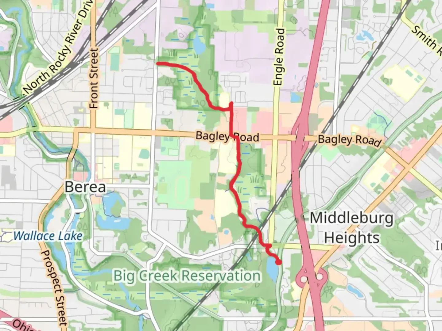 An image depicting the trail Lake to Lake Trail and its surrounding area.