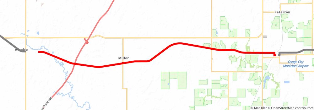 American Discovery Trail South Route stage 173 Map