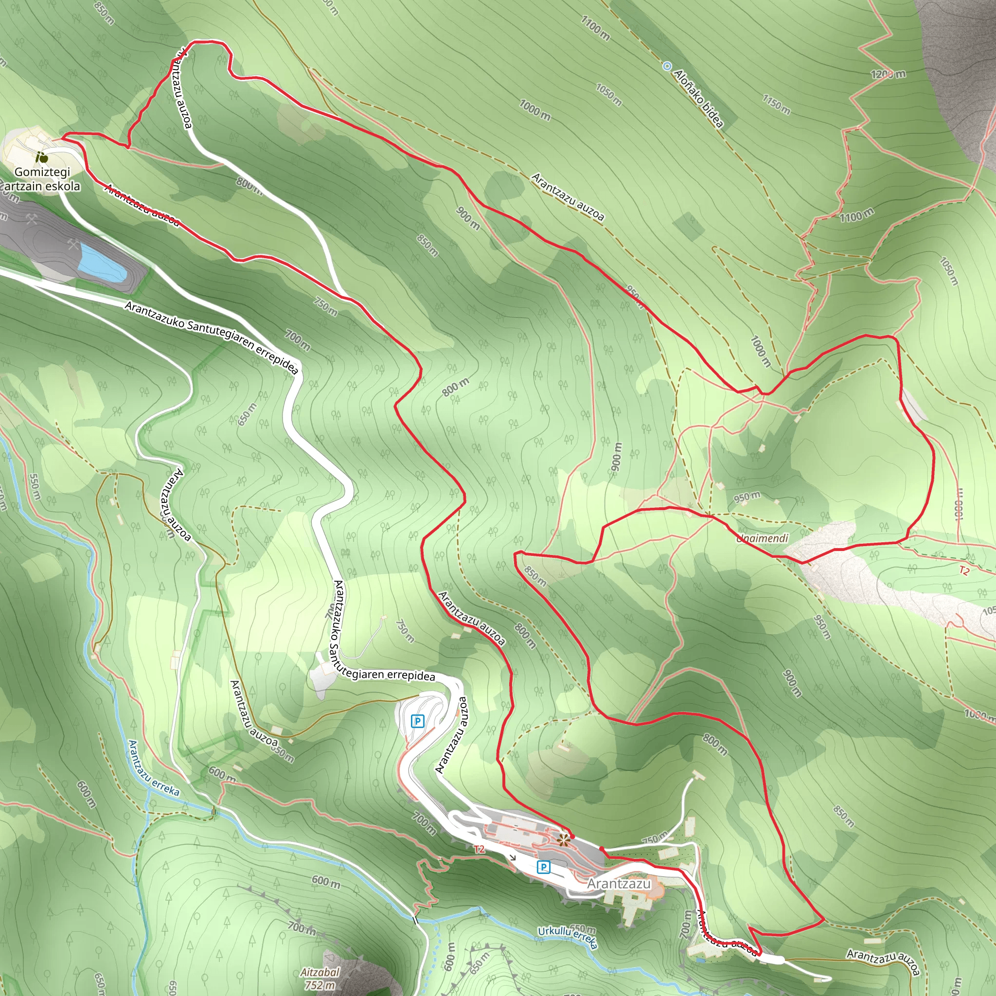 Mountain Meadows - Arantzazu SL GI 3001 mobile static map