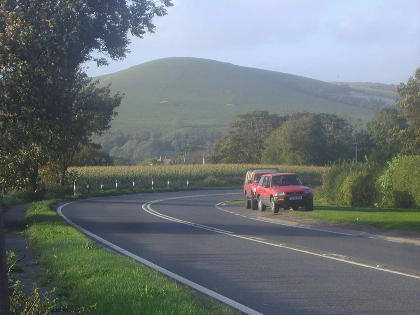 An image depicting the trail Glynde - Mount Caburn and Lewes and its surrounding area.