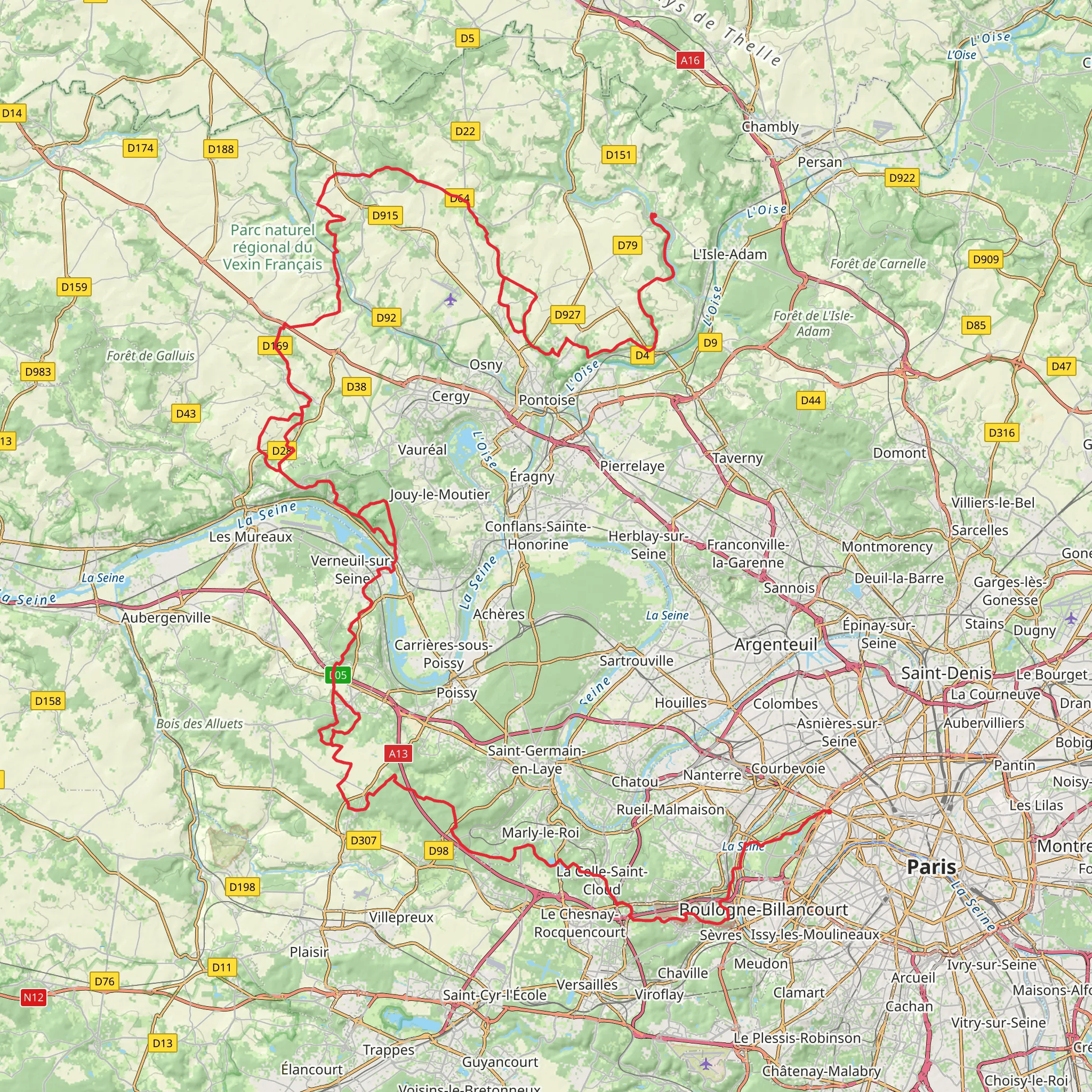 GR 1 mobile static map