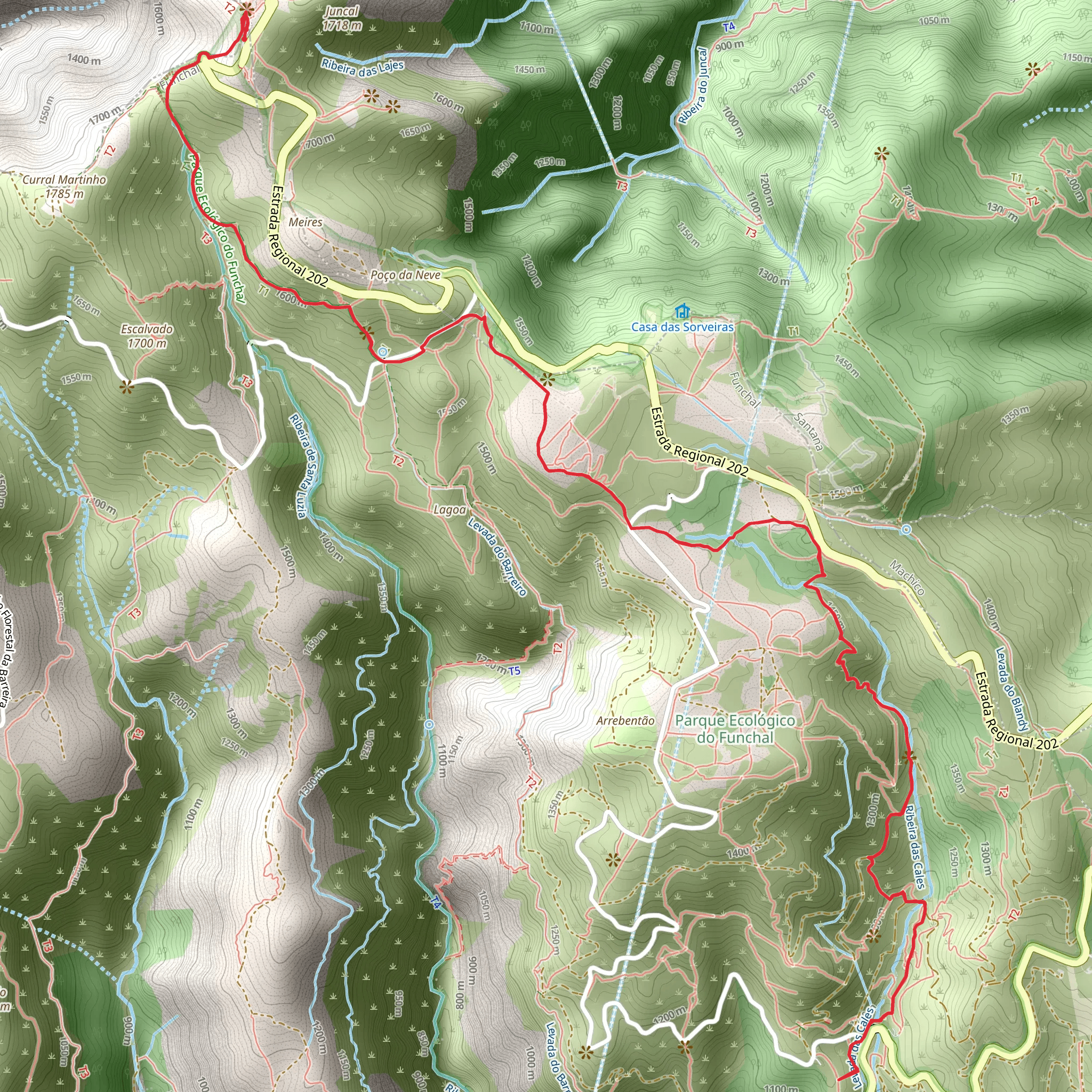 PR 3 Donkey Path mobile static map