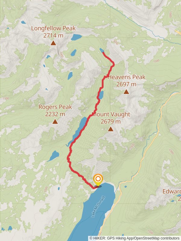 Camas Lake via West Lakes