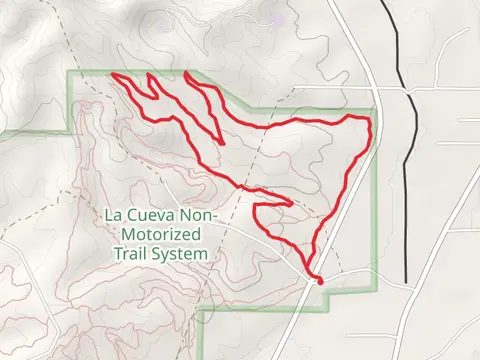 La Cueva and Erosion Gulch Loop