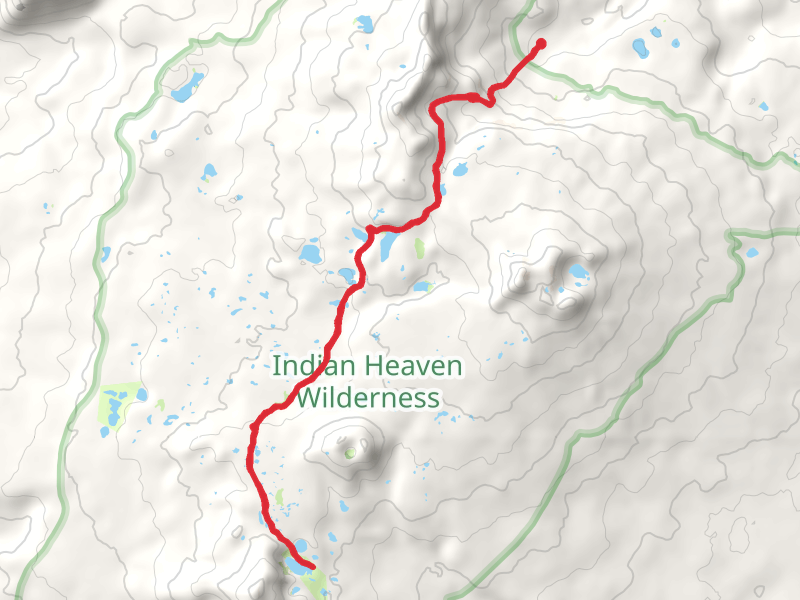 Blue Lake via Indian Heaven Trail