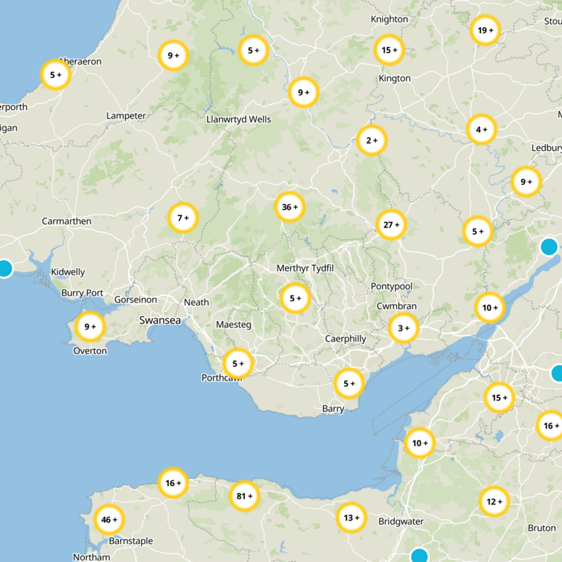 Rhondda Cynon Taf Static Map
