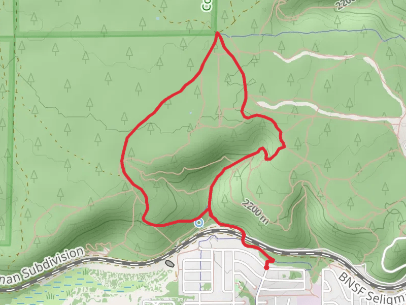Tunnel Springs Trail Loop - North