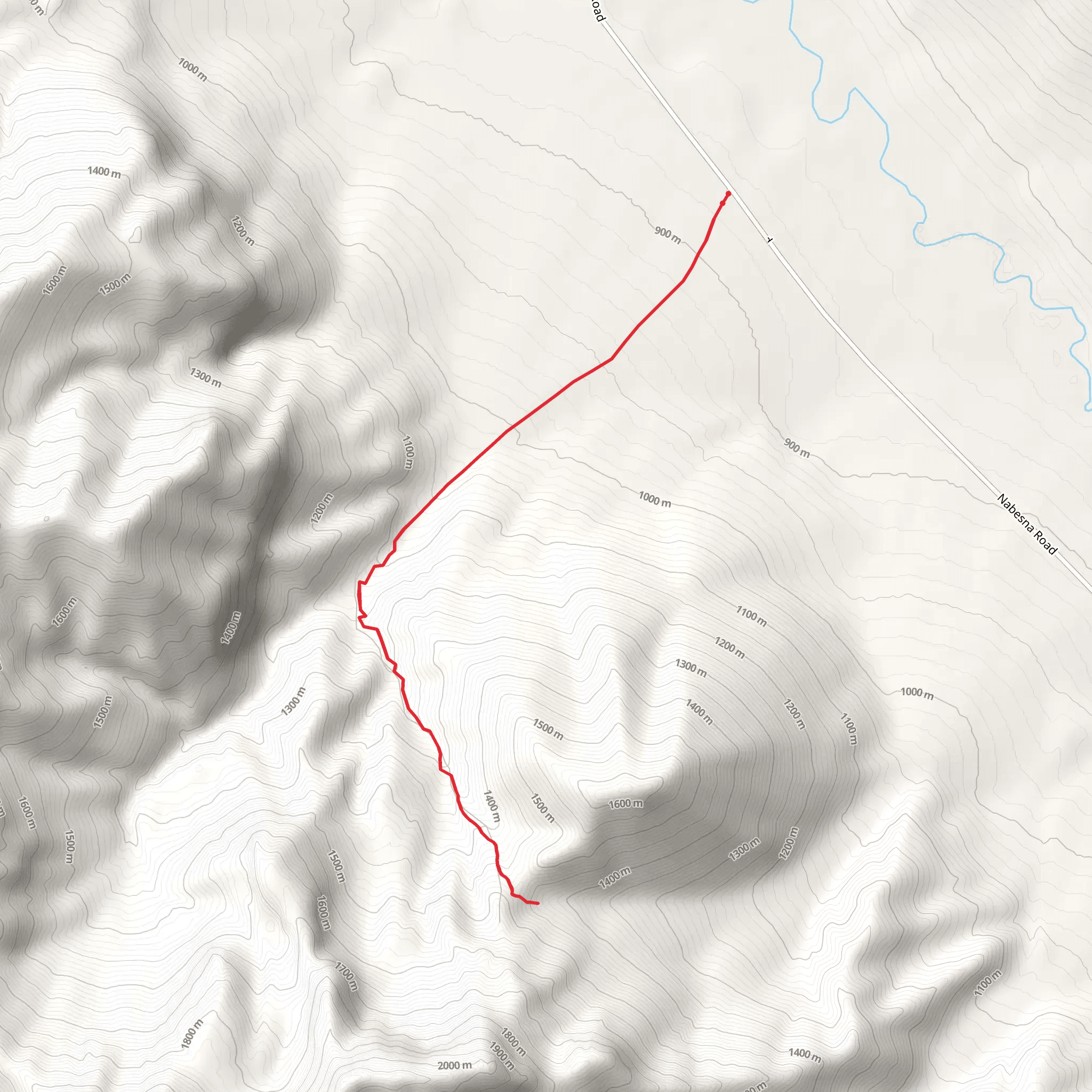 Skookum Volcano Trail mobile static map