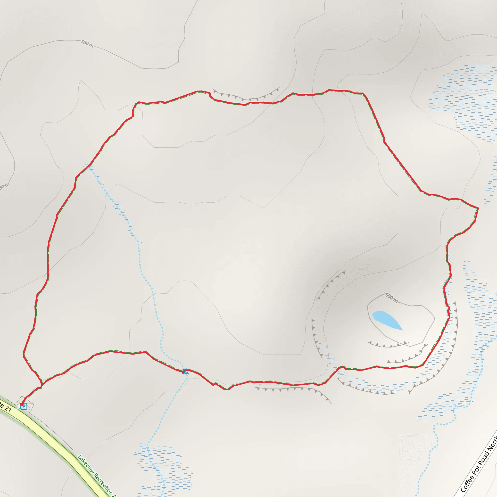 State Route 21 Loop mobile static map