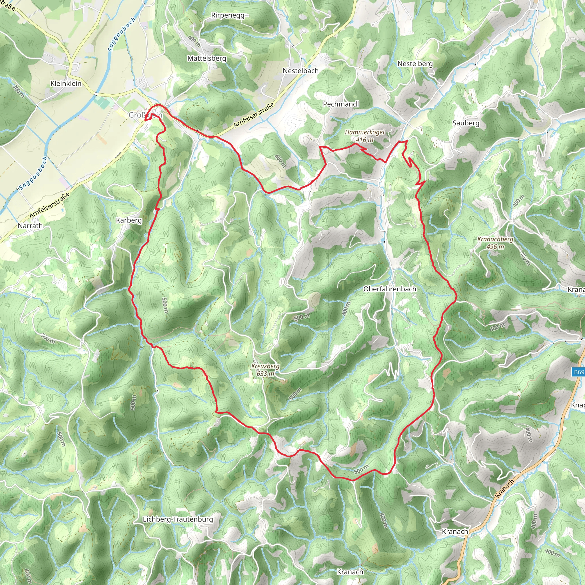 Großkleiner Harmonieweg mobile static map