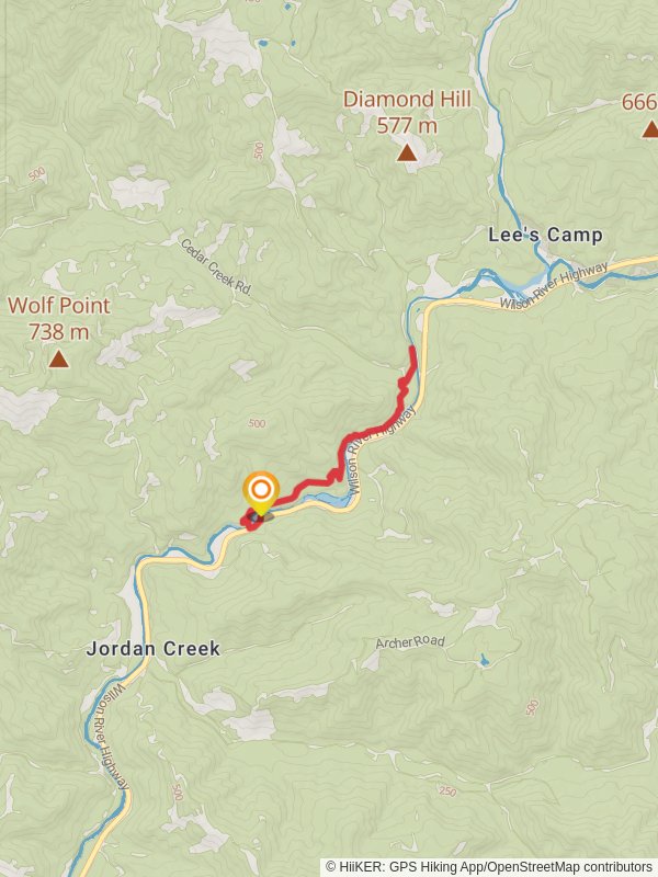 Wilson River Trail from Wilson River Highway