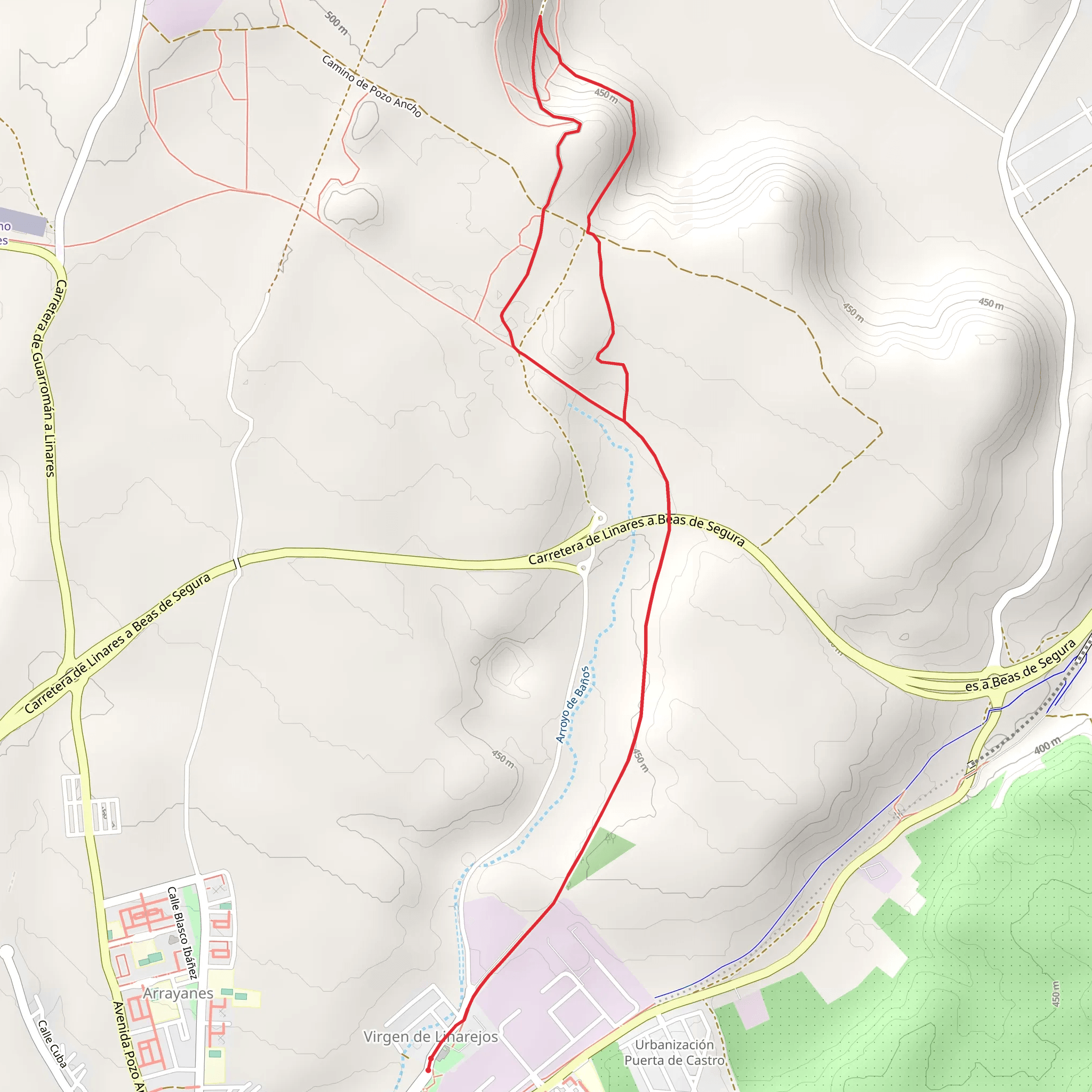 Wicker Mine PR A 263 mobile static map