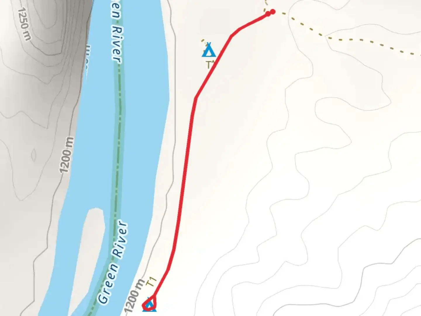 An image depicting the trail Hard Scrabble Camp Trail and its surrounding area.