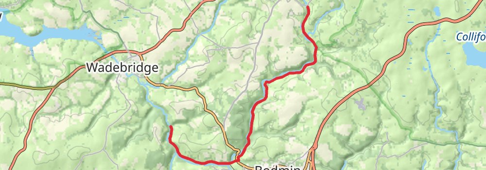 Camel Trail stage 2 Map