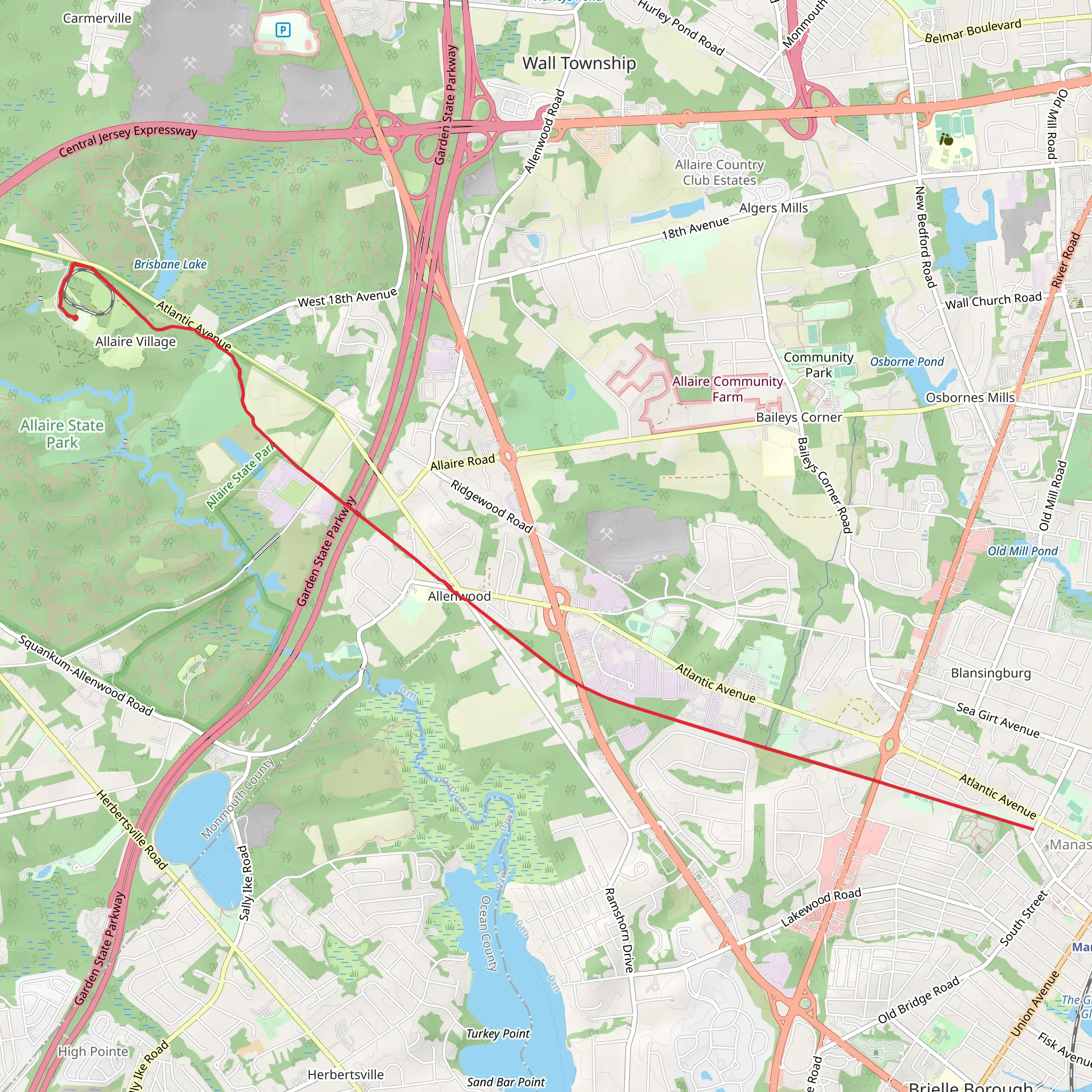 Edgar Felix Path mobile static map