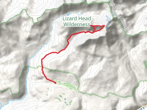 El Diente Peak and Mount Wilson via Kilpacker Trail