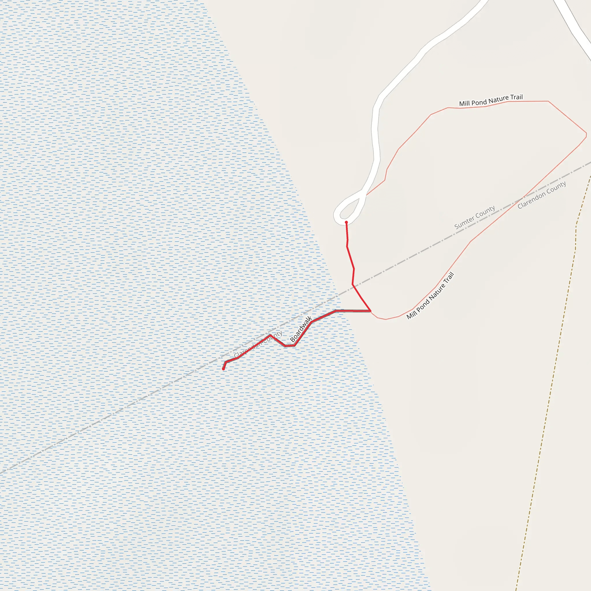 Boardwalk mobile static map