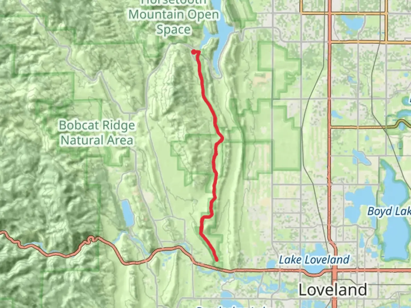 An image depicting the trail Inlet Bay Trail to Wild Loop Trail and its surrounding area.