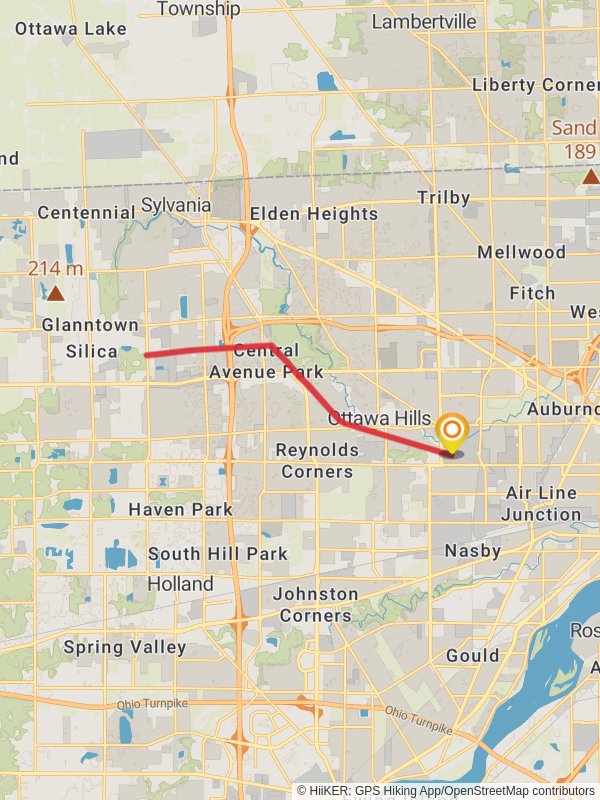 The University Parks Trail - Ottawa Hills