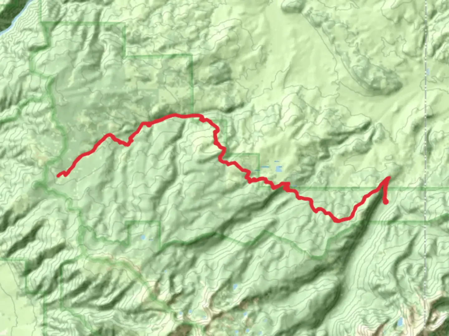 An image depicting the trail Cherry Creek Trail and its surrounding area.