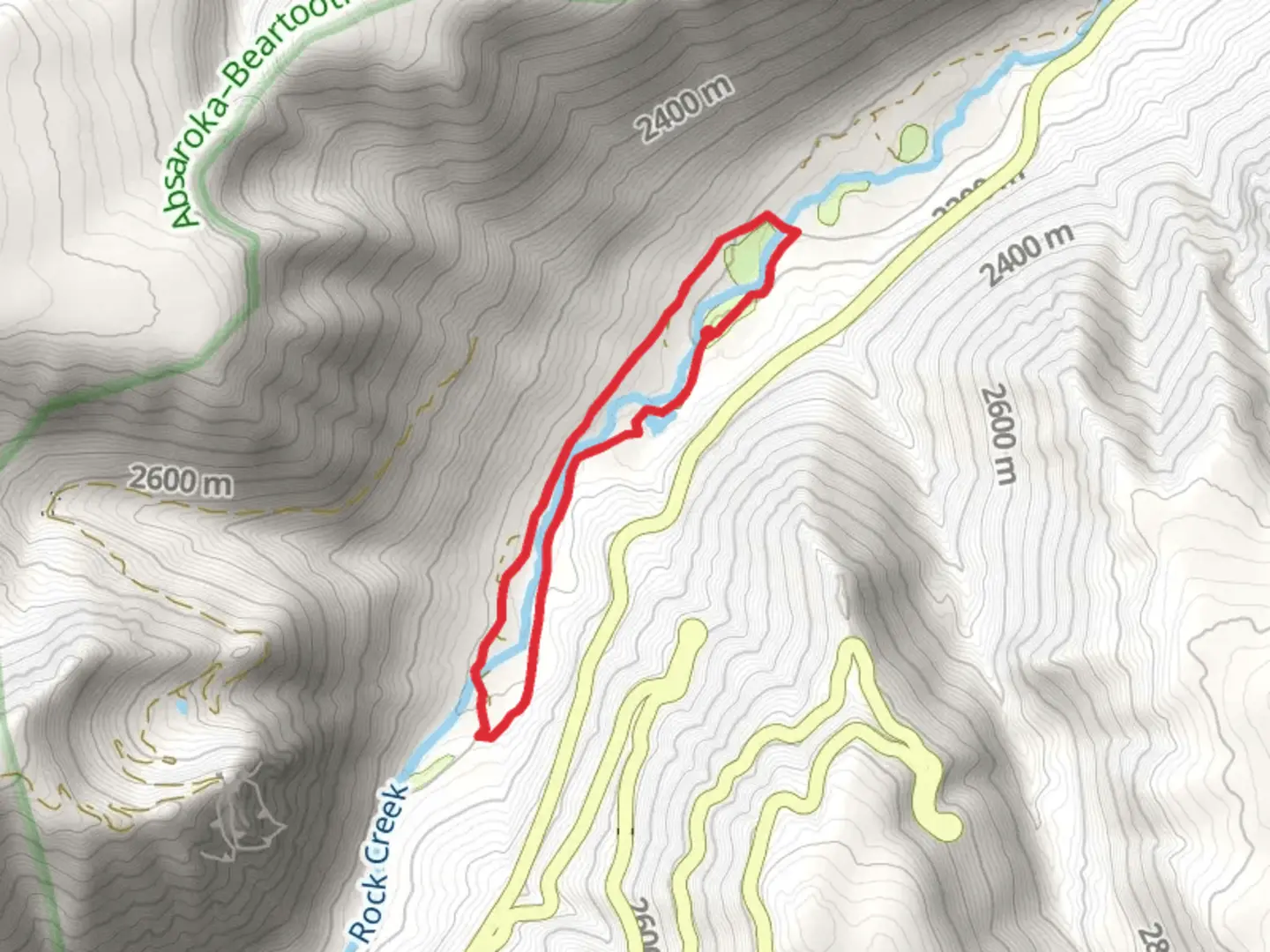 An image depicting the trail Greenough Lake Loop and its surrounding area.
