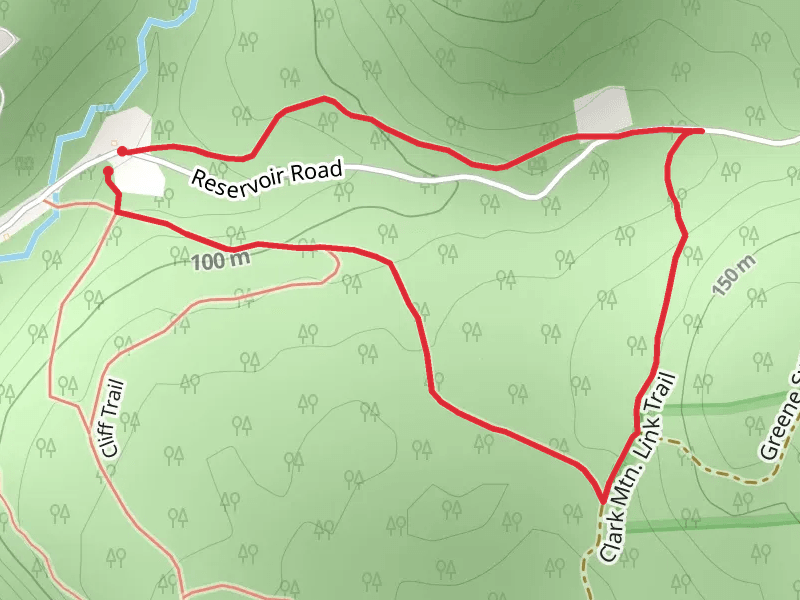 Clark Mountain Link Trail and Cliff Trail Loop