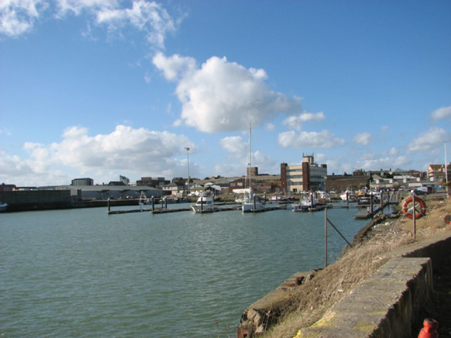 An image depicting the trail Lake Lothing, Lowestoft Inner Harbour and Hamilton Dock Walk and its surrounding area.