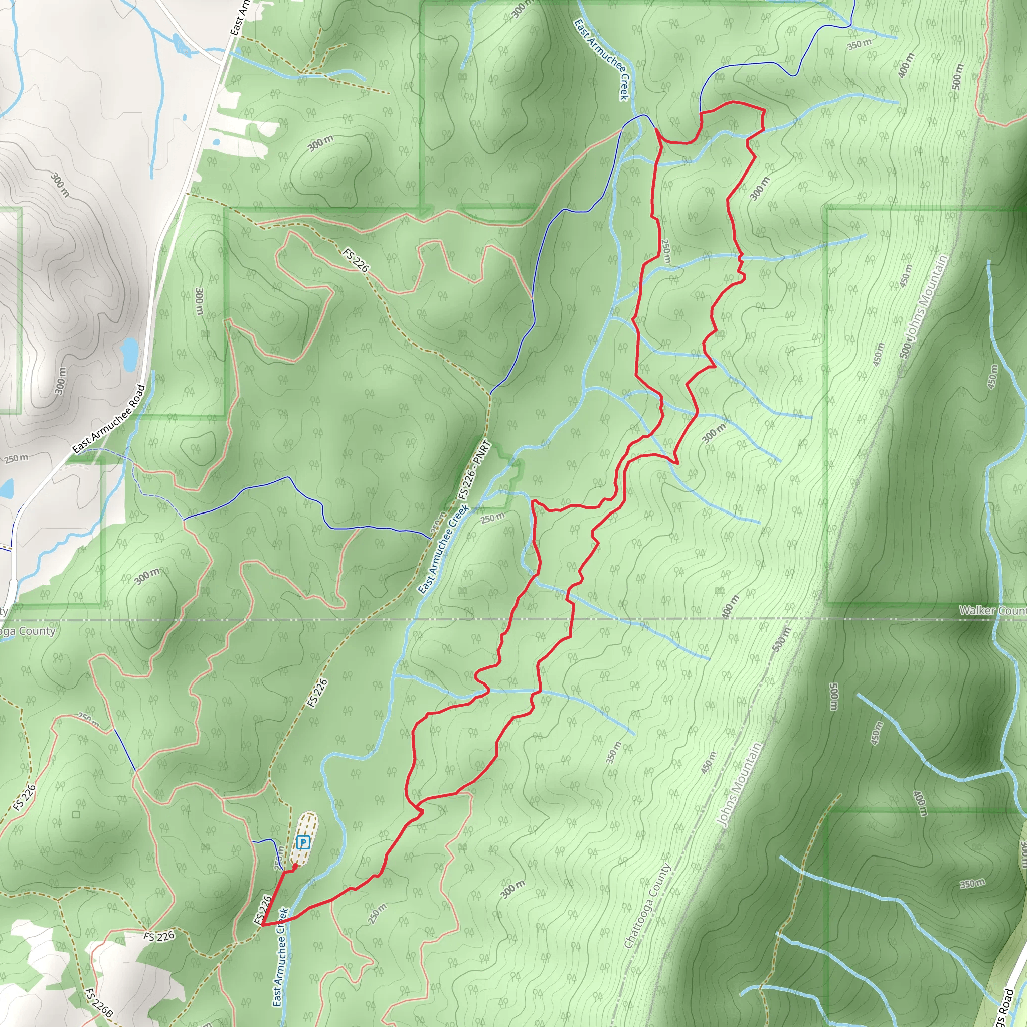 Wheat Loop mobile static map