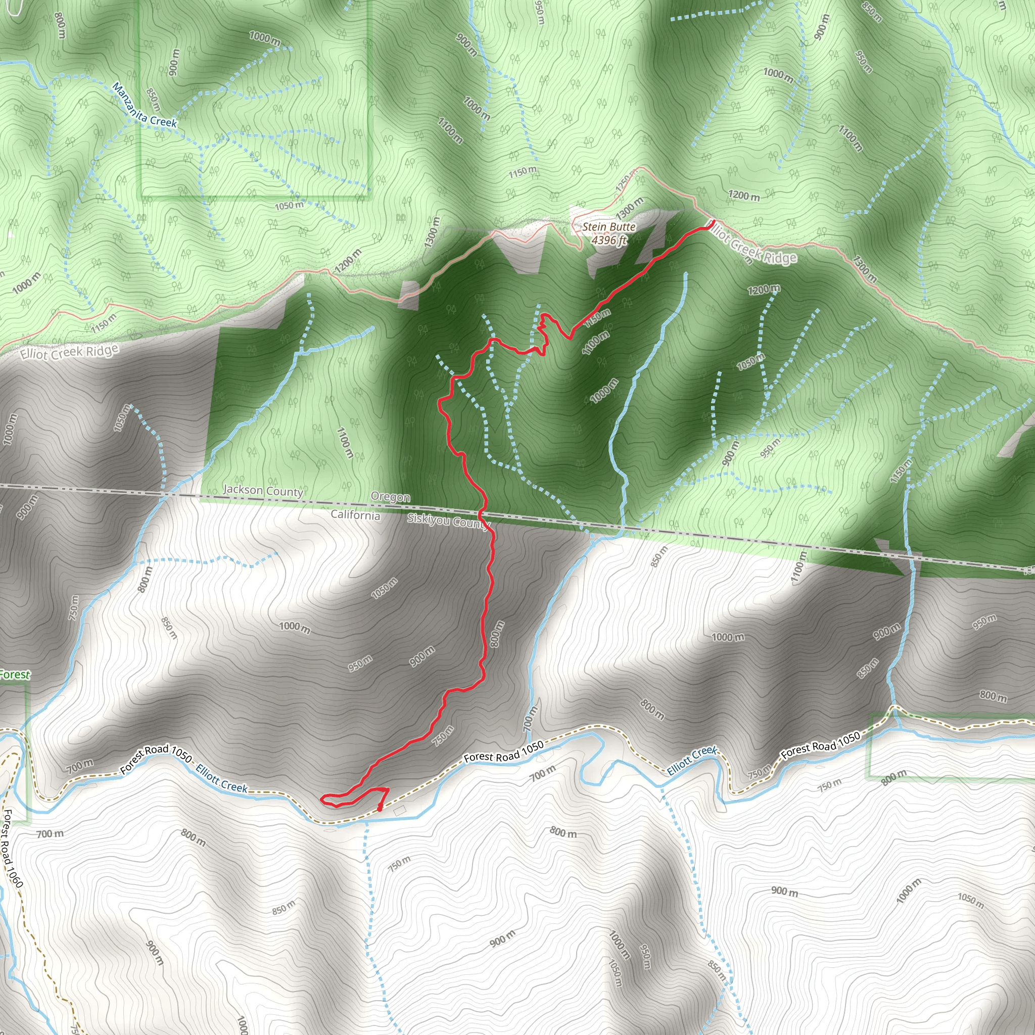 New London Trail mobile static map