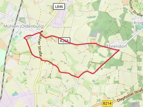 Am Ondruper Berg Loop