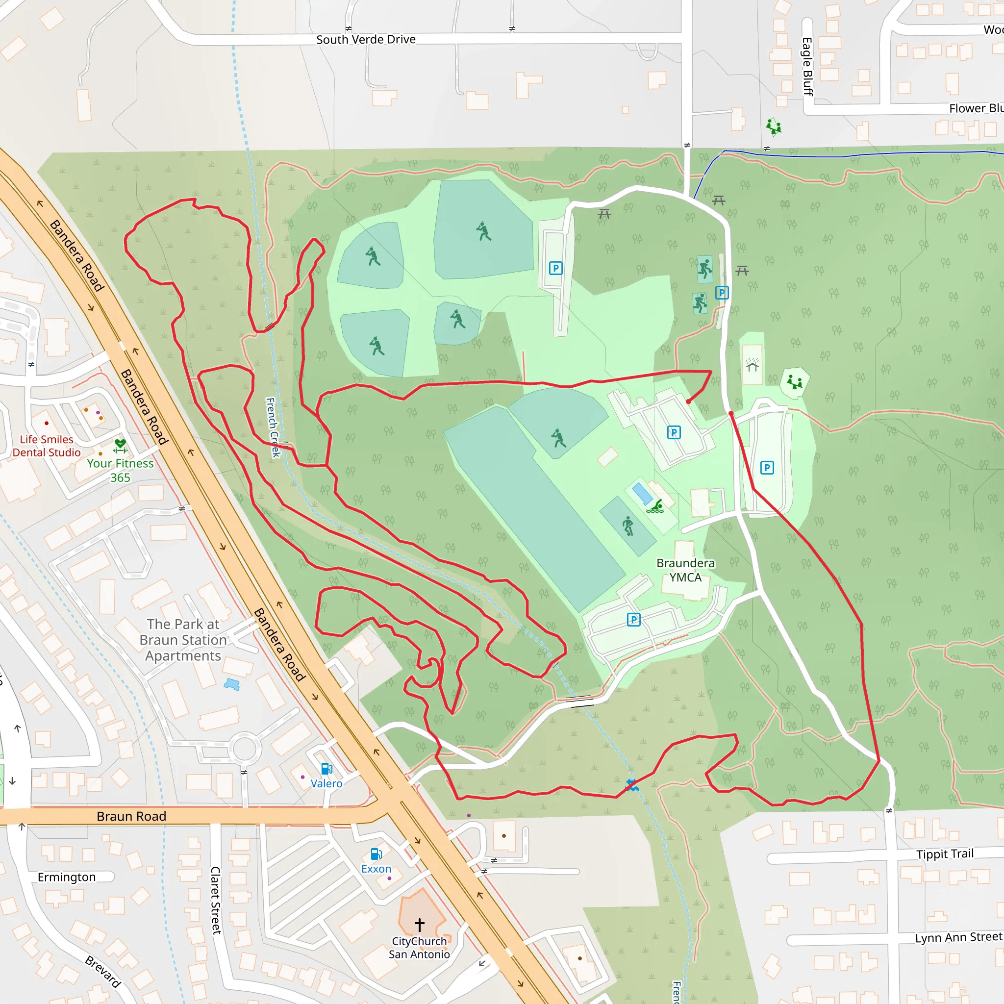 French Creek Loop mobile static map