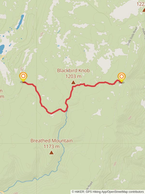 Blackbird Knob from Dolly Sods Road