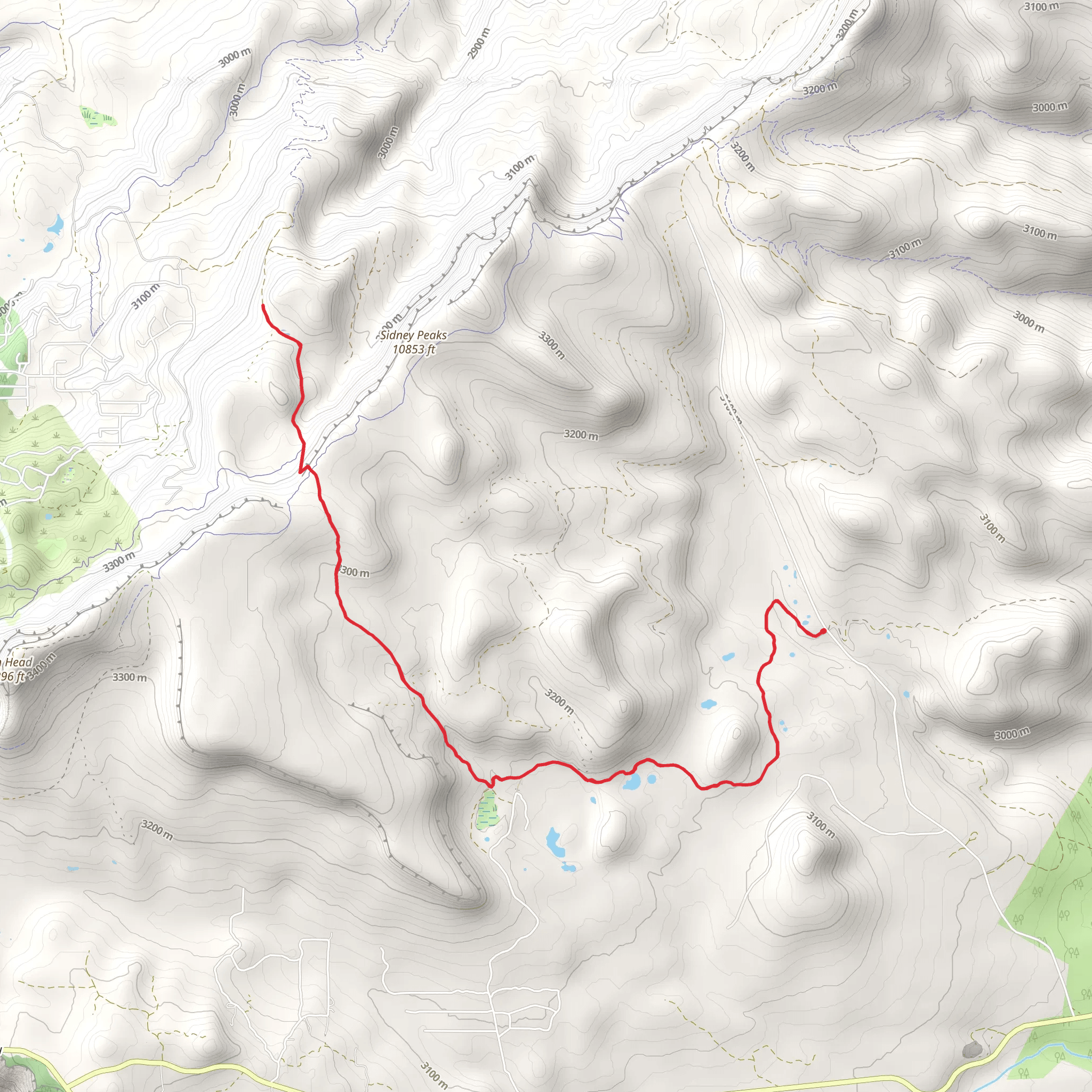 Lowder Creek Walk mobile static map