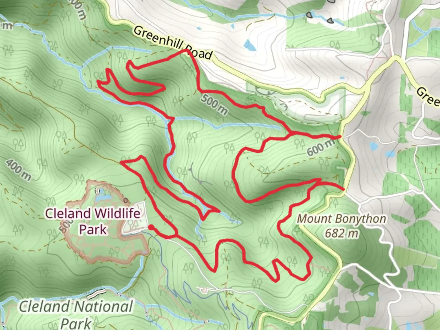 An image depicting the trail Wine Shanty Walk and its surrounding area.