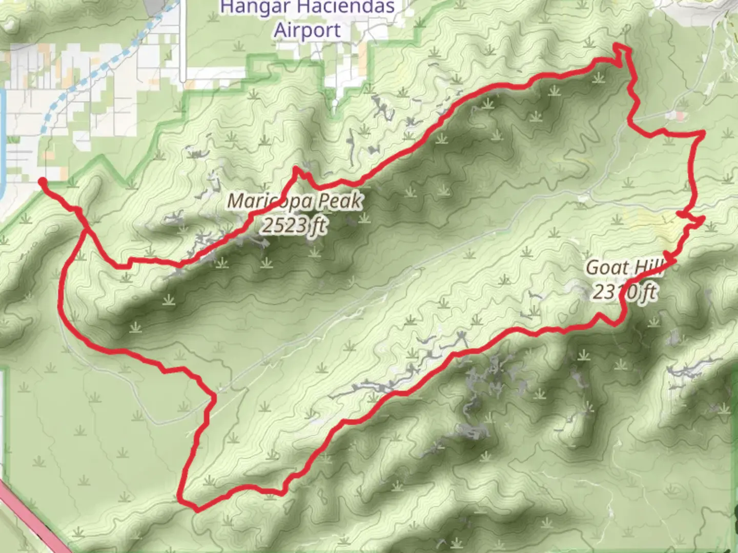 An image depicting the trail Alta, Derby and National Loop Trail and its surrounding area.