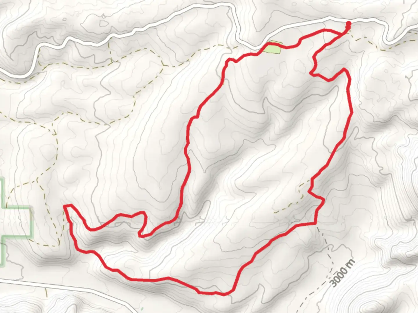 An image depicting the trail Willow Creek and Pass Creek Loop and its surrounding area.