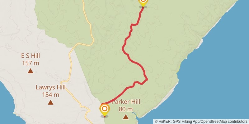 The Great Ocean Walk alt 2 Map