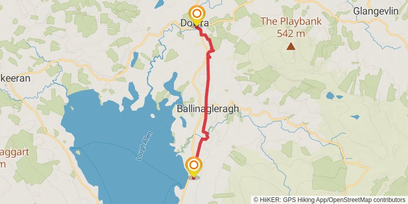 Leitrim Way stage 2 Map