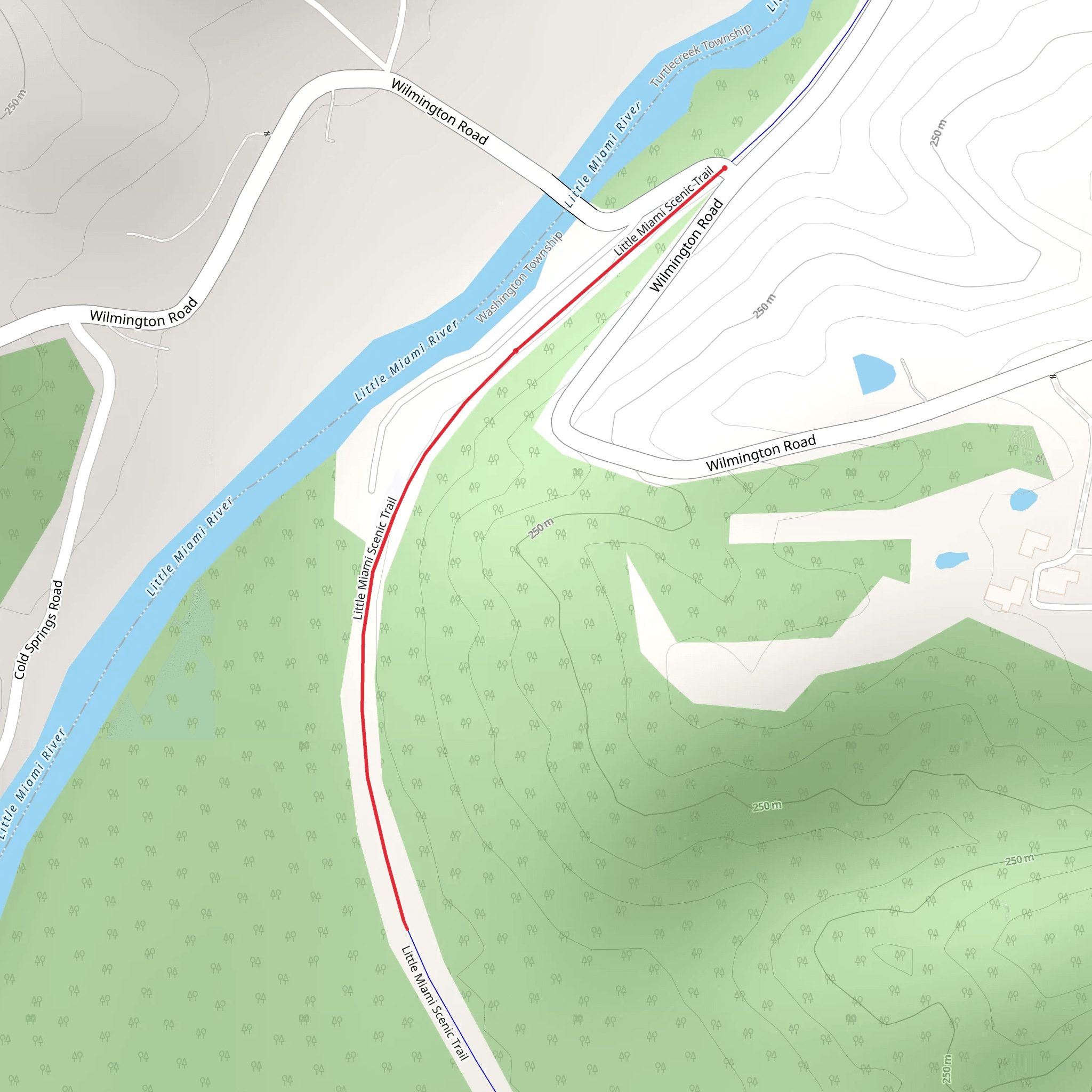 Little Scenic Trail - Wilmington Road mobile static map