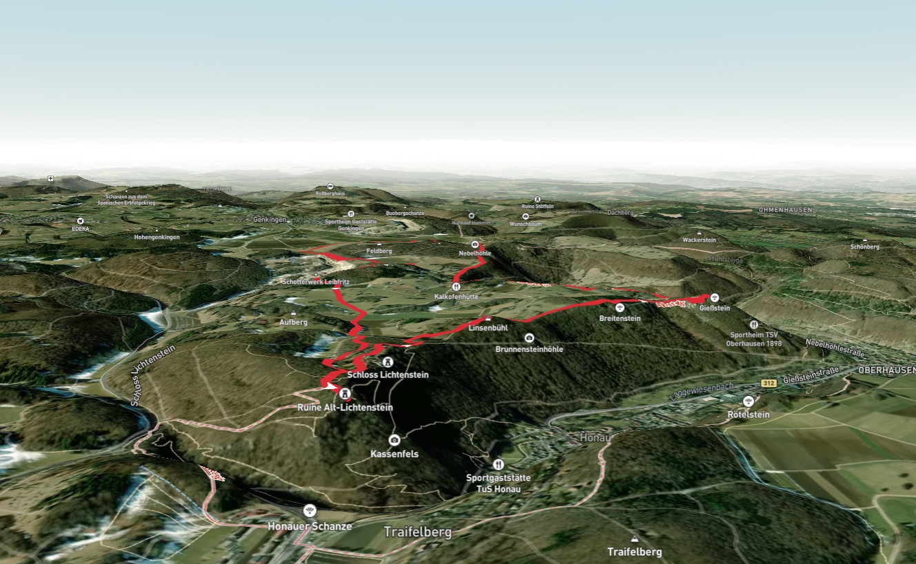 Gießstein and Linsenbuehl via Hochgehtraeumt
