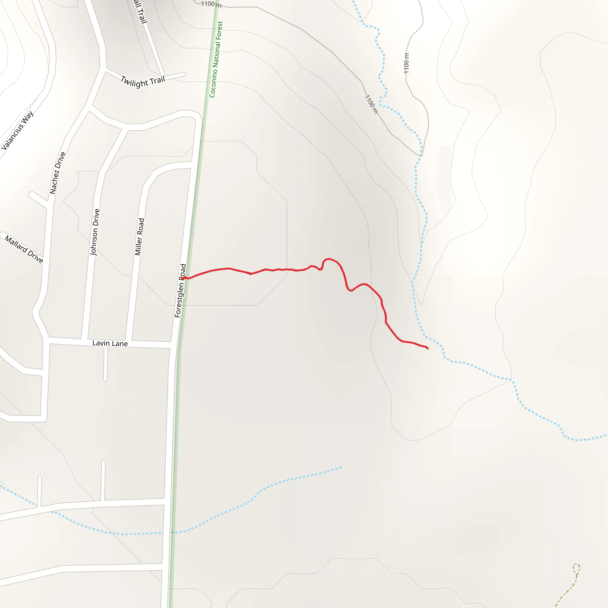 Mallard Trail mobile static map