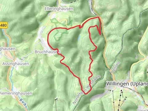 Rehkopf, Grober Kluskopf and Bruchhausen Loop