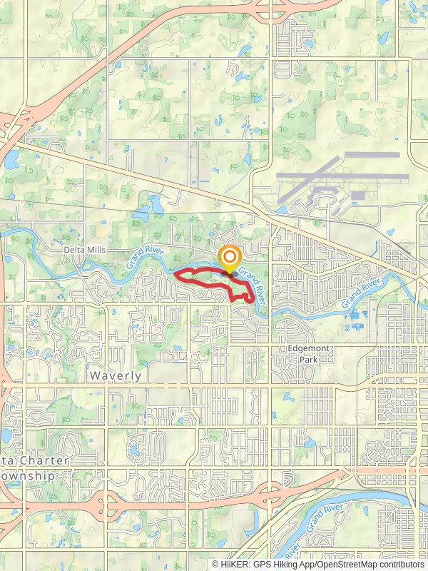 Grand River and Grand Woods Park Loop